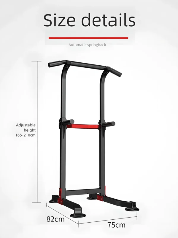 Pull Up Dip Bar Power Tower Workout Station for Home Gym Strength Training Fitness Equipment - Image 2
