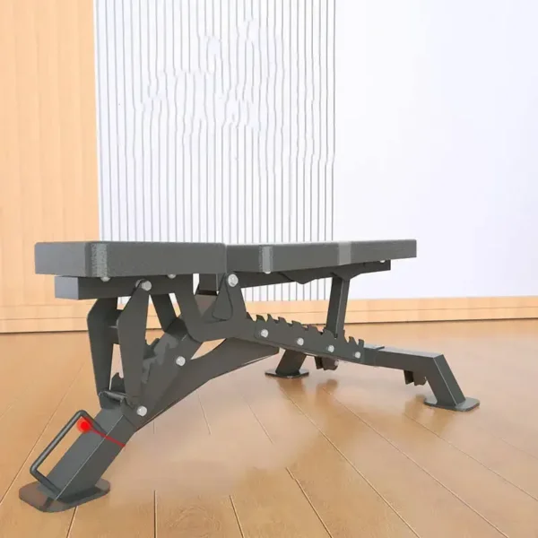 Gym Fitness Adjustable Dumbbell Bench Multi Functional Sit up Training Weight Lifting Bench Press - Image 6