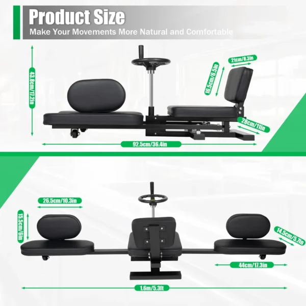Leg Stretcher, 3 Bar Leg Spreader, Heavy Duty Leg Split Machine for Leg Stretching, Leg Press Machine Flexibility - Image 5