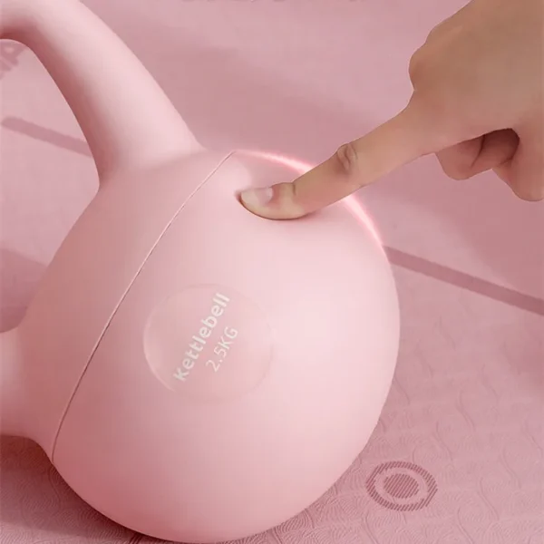 New Design Soft Kettlebell Weight 2.5KG PVC and Steel Grit Soft Kettlebell for Bodybuilding Exercise - Image 4