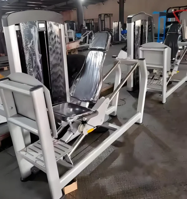 Gym Equipment Pin Loaded Fitness Training Trainer Exercise Commercial Muscle Body Building Seated Leg Press Machine - Image 3