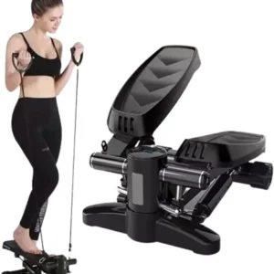 Mini Stepper for Exercise Step Fitness Machine for Home Office Workout Women Men Aerobic Fitness Stair Stepper Climber Bike