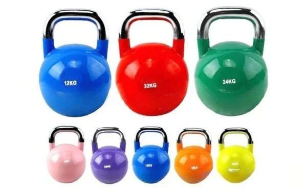High Quality Kettlebell Set Cast Iron Kettlebell With Color Circle Wholesale Kettlebell