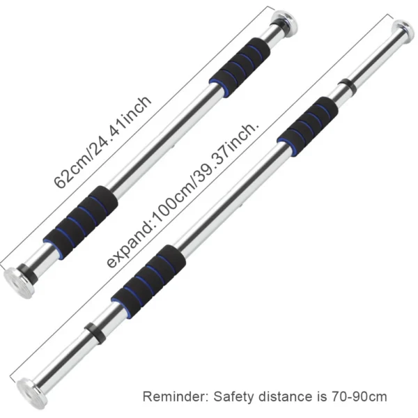 Doorway Pull Up Bar Strength Training Pull Up Bar Heavy Duty Door Frame Pull-up Bar Door Horizontal Bar for Fitness Training - Image 6