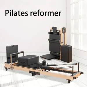 Pilates Reformer Machine Pilates Core Bed Fitness Equipment Exercise Gym Home Yoga Wood Shaping Women Workout Bodybuilding