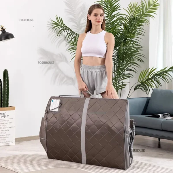Portable Full BodyFar Infrared Sauna Room Home Waterless Sweat Steaming Box Relaxation Detox with Heating Foot Pad Heater Pool - Image 5