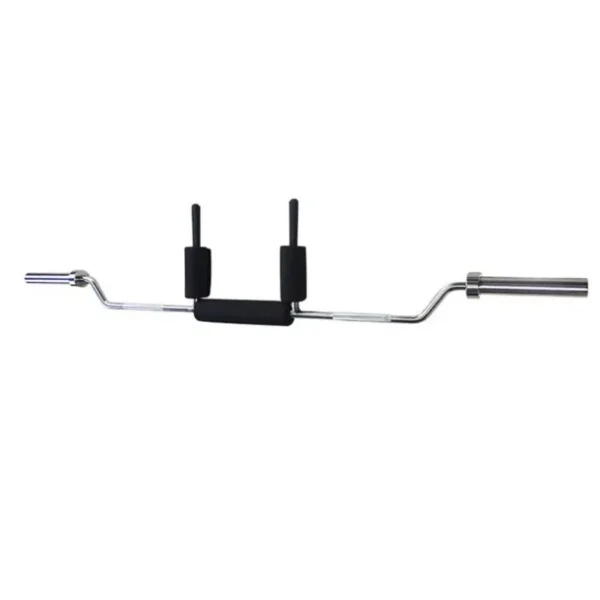 700LBS Safety Squat Barbell bar Fitness Specialty Barbells with Foaming Padding and Dual Handles - Image 3