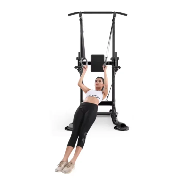 Factory Wholesale Multi-functional Power Tower Pull up Bar Dip Station Set for Indoor Home Gym Workout - Image 6