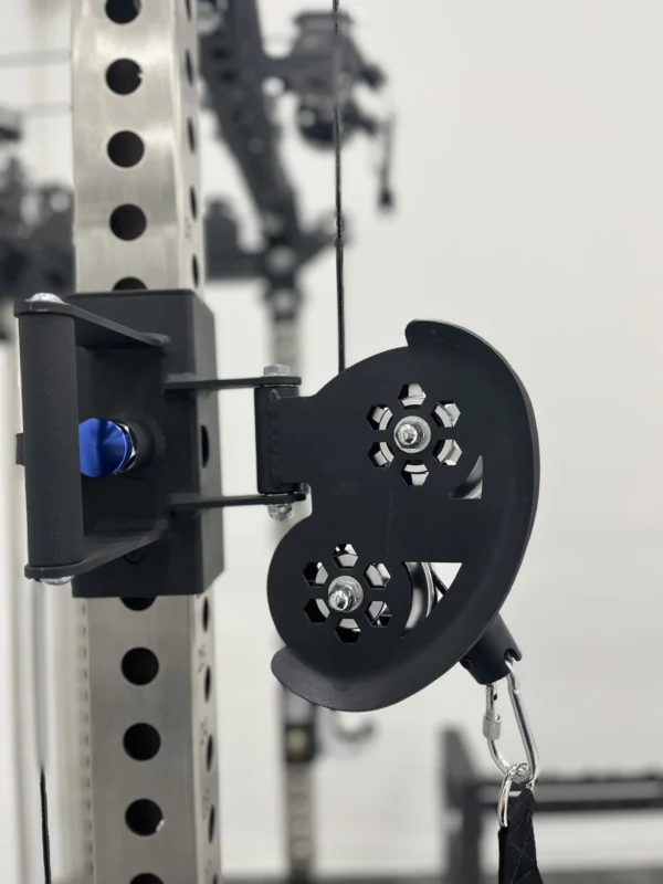 Folding Wall Cable Rack Integrated Trainer Squat Rack Free Bench Press Rack High Pull Down Wall Bird Comprehensive Trainer - Image 6
