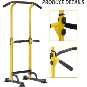 Fitness Equipment Hot Sale Calisthenics Adjustable Power Tower Strength Training Dip Stands Station Parallel Parallettes Bars