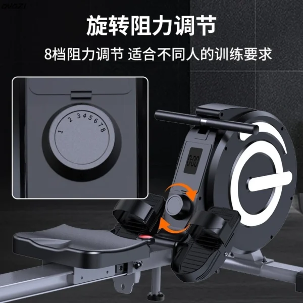 OVOZI Home Rowing Machine Trainer Rowing Machine Aerobic Fitness Equipment Indoor Sports Magnetic Control Rowing Machine Hot New - Image 2