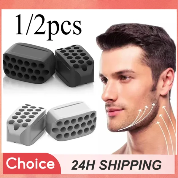 Jawline Training Thin Face Exerciser Ball Facial Muscle Activate Exercise Mouth Masseter Jaw Chin Slimming Mandibular Lift Tool
