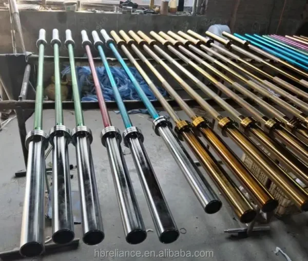 Gym Equipment 2.2m Weightlifting Barra Olimpica Gym Barbell Weight Bar 20kg Alloy Steel Weight Lifting Barbells Bar for Sale - Image 4