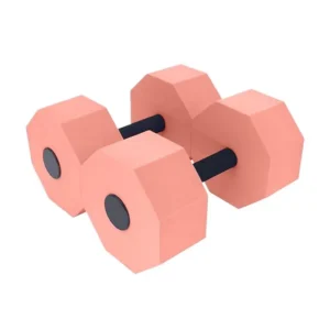 Water Weights Pool Foam Dumbbells For Water Exercise Lightweight Aerobics Equipment With Handle Strip Training Exercise Barbells