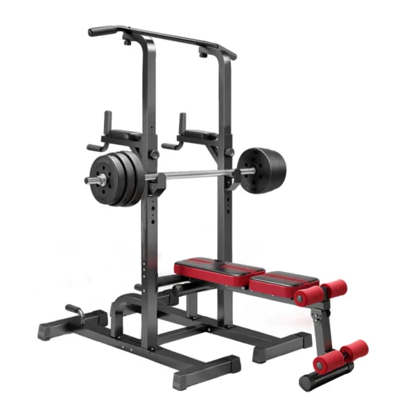 Sports Professional Manufacture Multi Gym Power Tower With Push-up Dip Station Pull Up Tower - Image 5