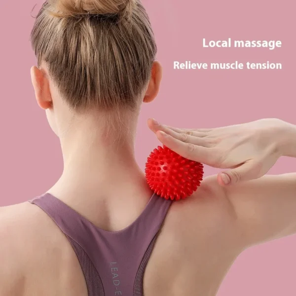 7cm Massage Roller Rubber Ball Fitness Foot Masseter Relieves Hand and Foot Pain Trigger Point Muscle Relaxation Equipment