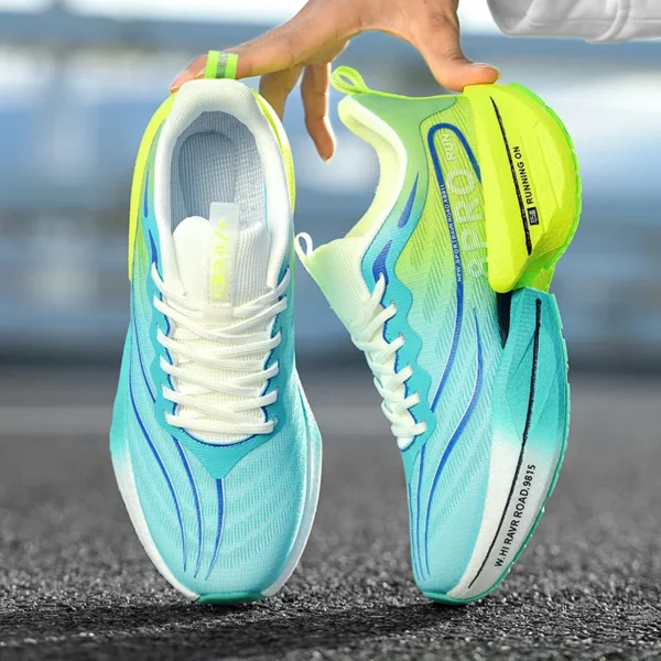 Men's Sports Shoes Racing Carbon Plate Marathon Sneakers Light Comfortable Athletic Running Shoes Tennis Cross Training Shoes - Image 2