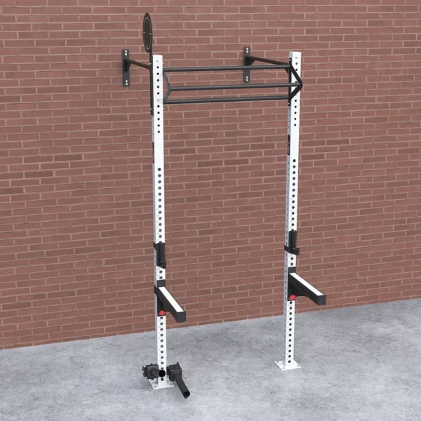 Hot SalesCommercial Use Customized Training Wall Mounted Squat Rack Rig With Pull Up Bar Wall Ball Target - Image 4