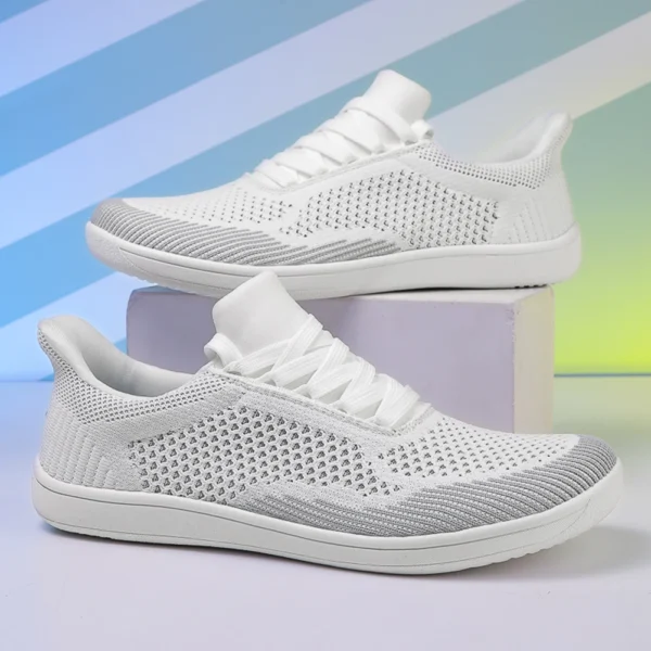 Minimalist Barefoot Shoes Hands Free Wide Toe Cross Trainer Casual Mesh Sneakers Lightweight Trekking Shoes for Hiking Climbing - Image 3