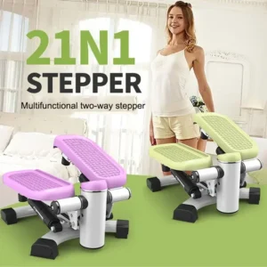 Small fitness equipment left and right swing pedal machine twist stepper silent female slim leg home exercise portable exercise