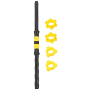 Dumbbell Bar Connecting Equipment Dumbbell Connecting Bar Barbells Steel Foam Gym Training Adjustable Weightlifting