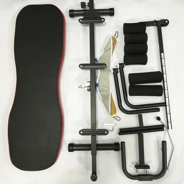 Home Workout Back Stretch Bench Metal Inversion Table Workout Bench Stretcher for Lower Back Pain Relief - Image 6