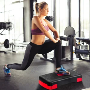 Aerobic Fitness Stepper Mini Cardio Pedal Exerciser Adjustable Non-slip Stable 200KG Load-bearing Home Fitness Equipment