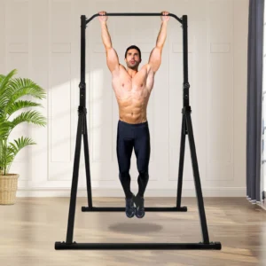 Adjustable Pull-Up Bar 440lb Capacity, 1.75-2.3m Height Home Pull Up Bar Home Gym Equipment Freestanding