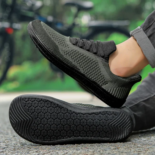 Minimalist Barefoot Shoes Non Slip Wide Toe Cross Trainer Breathable Walking Sneakers Slip On Running Shoes for Hiking Climbing - Image 3