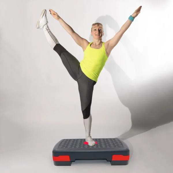 Aerobic Fitness Stepper Mini Cardio Pedal Exerciser Adjustable Non-slip Stable 200KG Load-bearing Home Fitness Equipment - Image 2