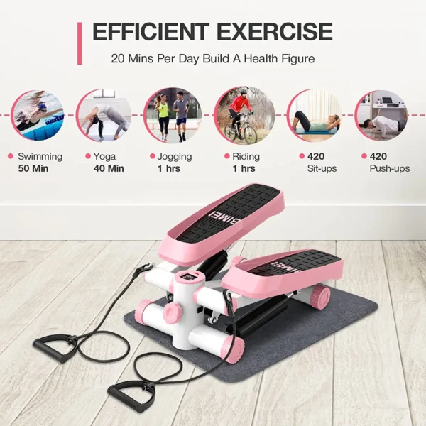 Personal Body Fitness Exercise Step Yoga Stair Elliptical Twist Stepper Walking Mini Stair Stepper Machine - Image 4