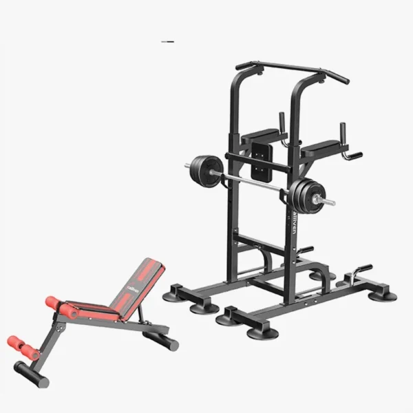 Sports Professional Manufacture Multi Gym Power Tower With Push-up Dip Station Pull Up Tower - Image 6