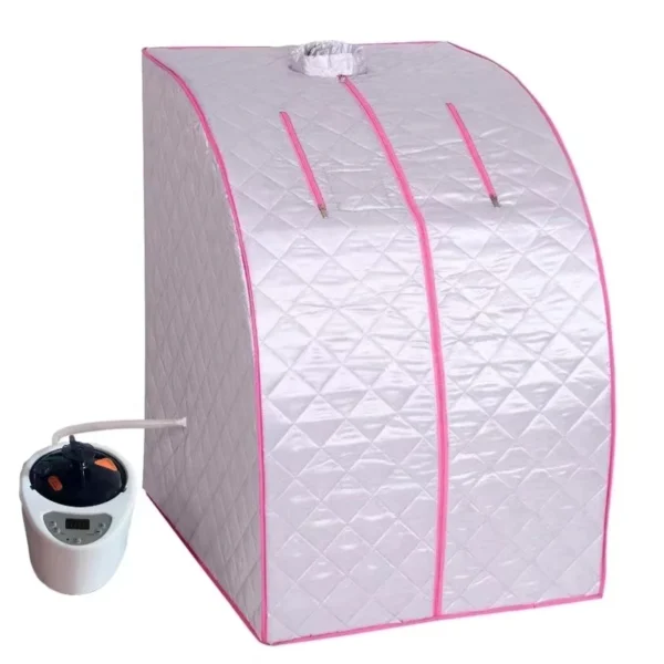 1000W Family Indoor Personal 1 Person Foldable Wet Steam SPA Slimming Remove Toxin Travel Portable Home Steam Sauna Room Tent - Image 5