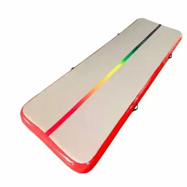Air Tracks Inflatable Durable 1x0.6x0.1m Gymnastics Mat Tumbling Gym Mat With Colorful Line Indoor Yoga Floor For Training Use - Image 6