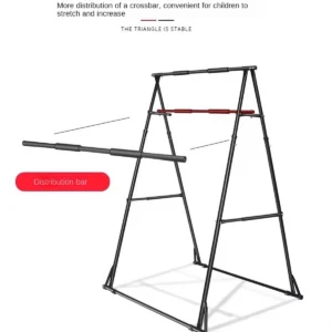 Best Quality Sturdy Steel Power Tower Foldable Free Standing Workout Station Pull-up Bar Home Gym Horizontal Bars