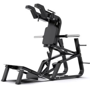 Commercial V-shaped Hip and Leg Extension Glute Bridge Machine 45 Degree Leg Press Hack Squat Machine Plate Loaded Trainer