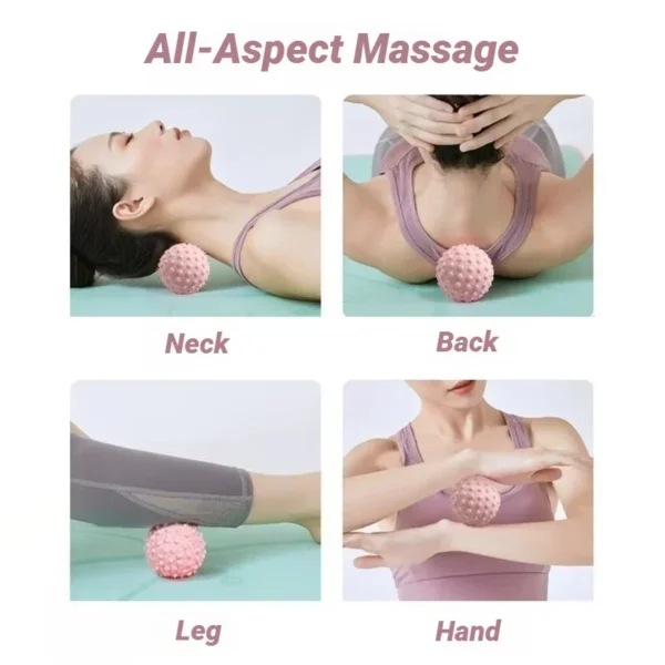 The New Fascia Ball Raised Point Massage TPR Posture Master Yoga Waist and Back Foot Neck Membrane Peanut Sole Muscle Relaxation