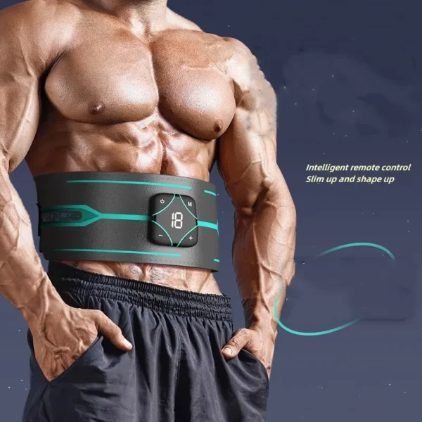 ABS Stimulator,Ab Machine,Abdominal Toning Belt Workout Portable Ab Stimulator Home Office Fitness Workout Equipment for Abdomen - Image 3