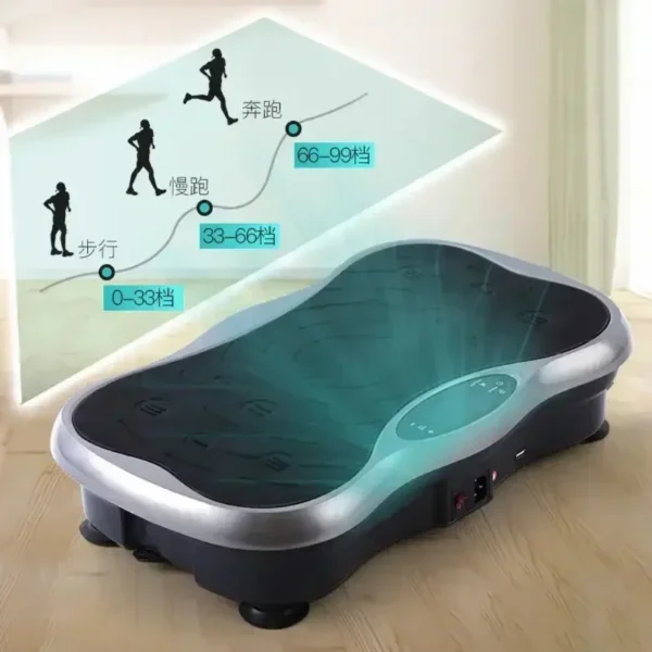 New Exercise Fitness Equipment Body Trainer Plate Platformody Shaper Exercise Resistance 220V 500W Exercise Fitness Slim Vibrati - Image 4