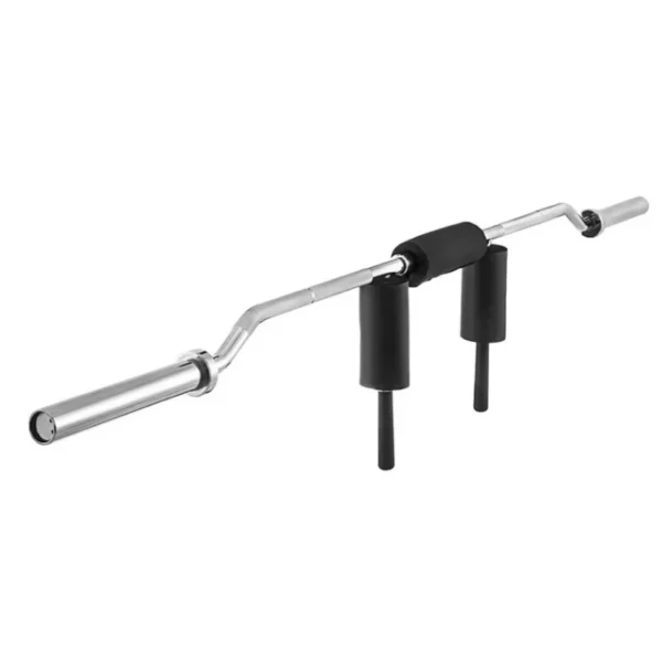 700LBS Safety Squat Barbell bar Fitness Specialty Barbells with Foaming Padding and Dual Handles - Image 2