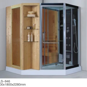 Garden Steam sauna room Canada Western purely red cedar Pine 4 person Wooden Indoor far infrared sauna room