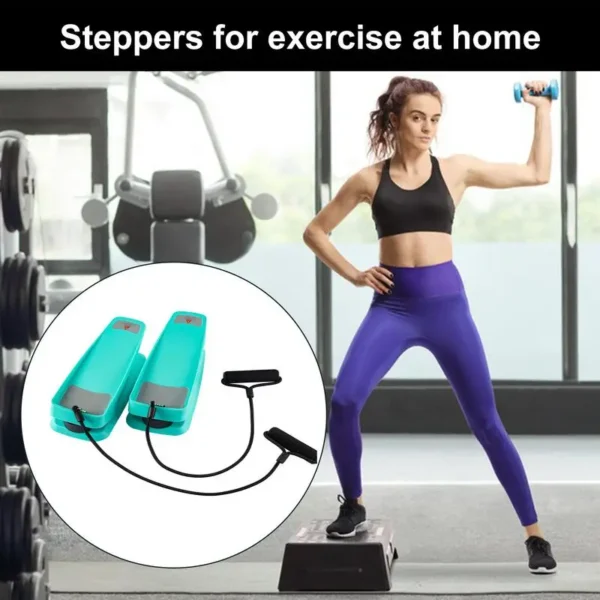 Stair Stepper Machine Non-slip Exercise Stepper Under Desk Stepper Versatile Workout Stepper Fitness Stepper For Full Body - Image 3