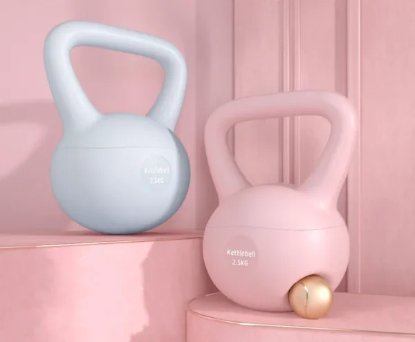 New Design Soft Kettlebell Weight 2.5KG PVC and Steel Grit Soft Kettlebell for Bodybuilding Exercise - Image 5