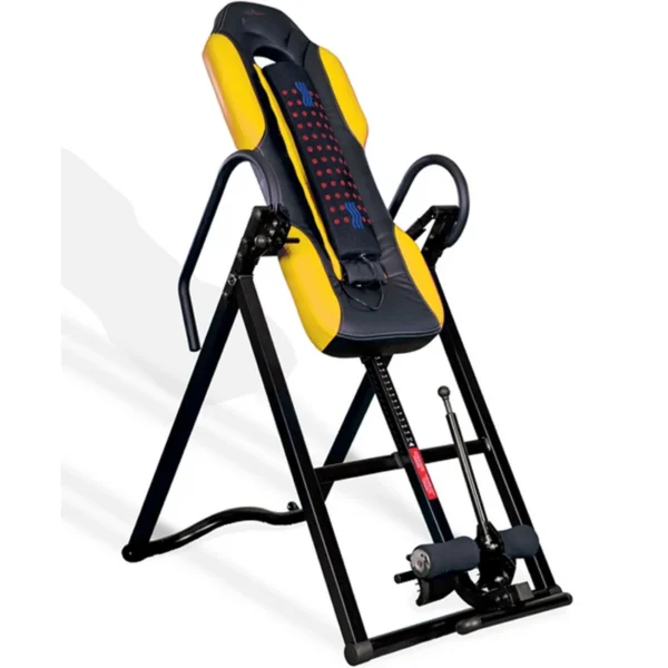 Professional Back Neck Therapy Table Handstand Machine Pain Exercise Chiropractic Reflexology GYM Inversion Table with Massage - Image 4