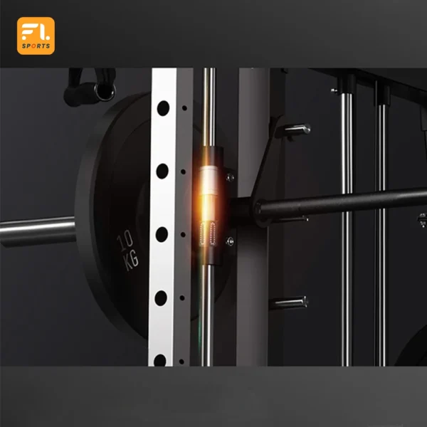 Commercial Squat Rack Combo Home Gym Equipment Multi Functional Trainer Power Safe Squat Rack Smith Machine - Image 6