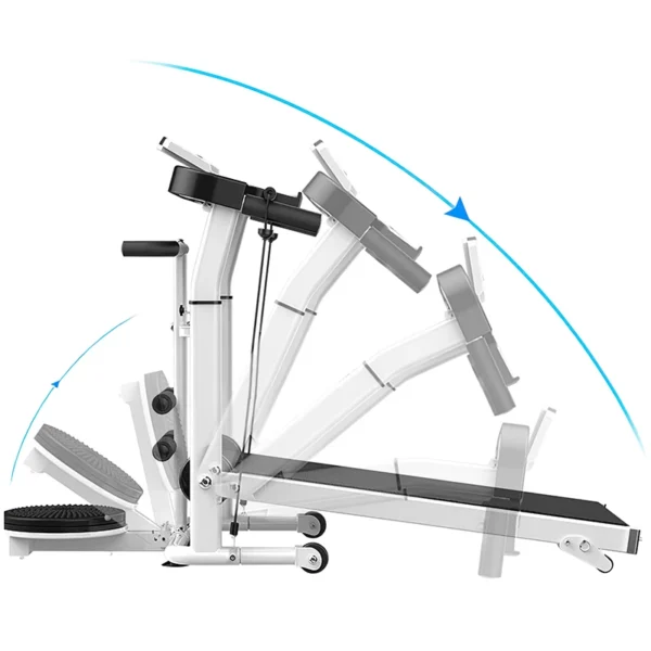 Home Gym Folding Running Machine Mechanical Treadmill for Bodybuilding without Heart Rate Test - Image 3