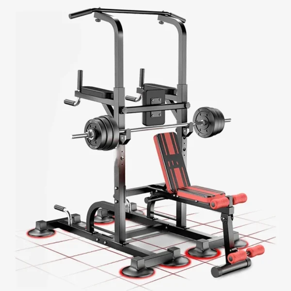Sports Professional Manufacture Multi Gym Power Tower With Push-up Dip Station Pull Up Tower - Image 4