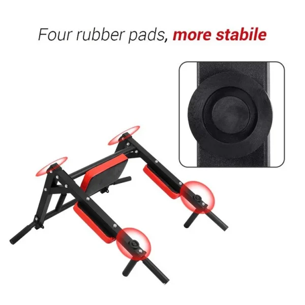 Portable Multifunctional Power Tower Indoor Home Horizontal Bar Parallel Bar Training Kit Steel Wall Pull Up Fitness - Image 3