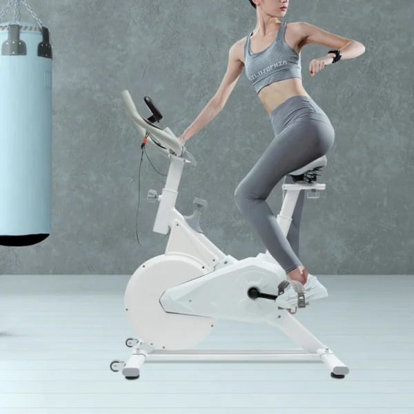 Fitness Bike Exercise Bike Seat Height Seat Front and Rear Adjustable Indoor Cycling Stationary Bike Indoor Cycling Workout Bike - Image 3