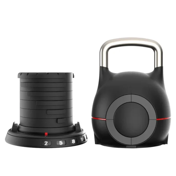 MIYAUP 7 Speed Quick Adjustable Kettlebell New Style 20kg Black Fitness Equipment 44lbs Dumbbell - Image 4